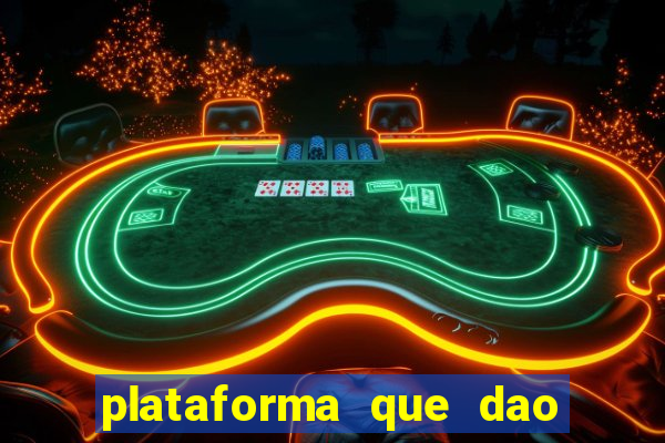 plataforma que dao bonus no cadastro